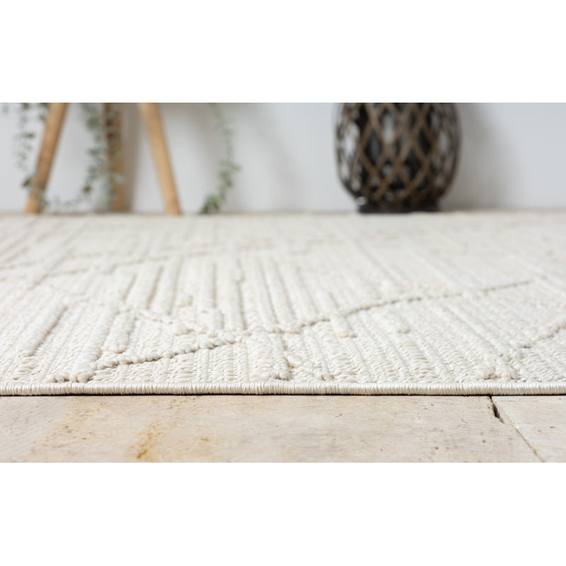 Campney Solid Colour Indoor / Outdoor Area Rug, Rectangle 100 x 160cm