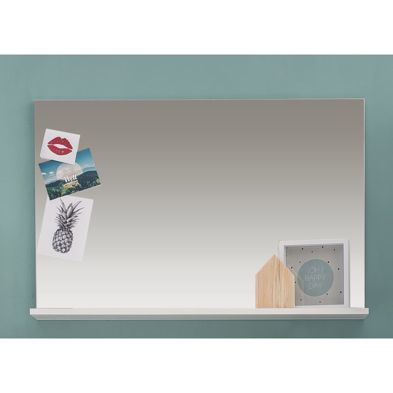 Asberry Wall Mirror with Shelves