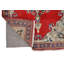 Tapis semi-antique rouge traditionnel 3x5