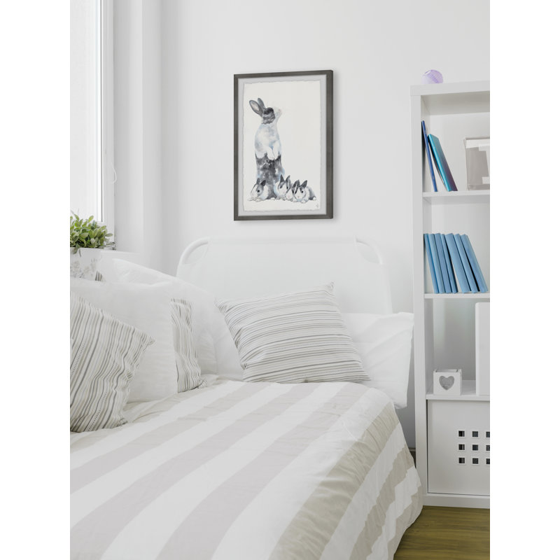 Ulises Hare Family Portrait - Single Picture Frame Painting, 61cm H x 41cm W