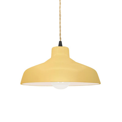Fallon Ceramic Dimmable Pendant