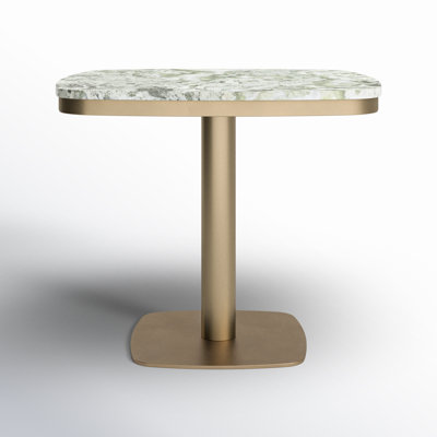 Bernay Marble Top Metal Base Dining Table