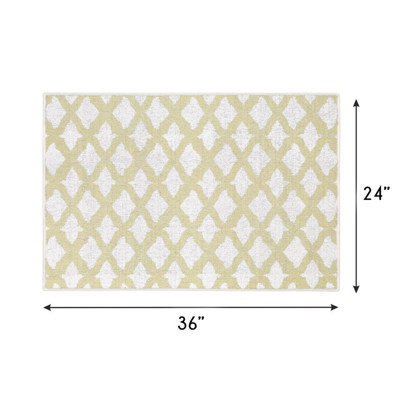 Tapis de cuisine Wadih, Beige