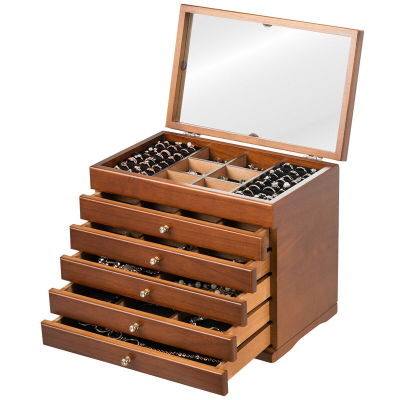 Wood Jewellery Box +