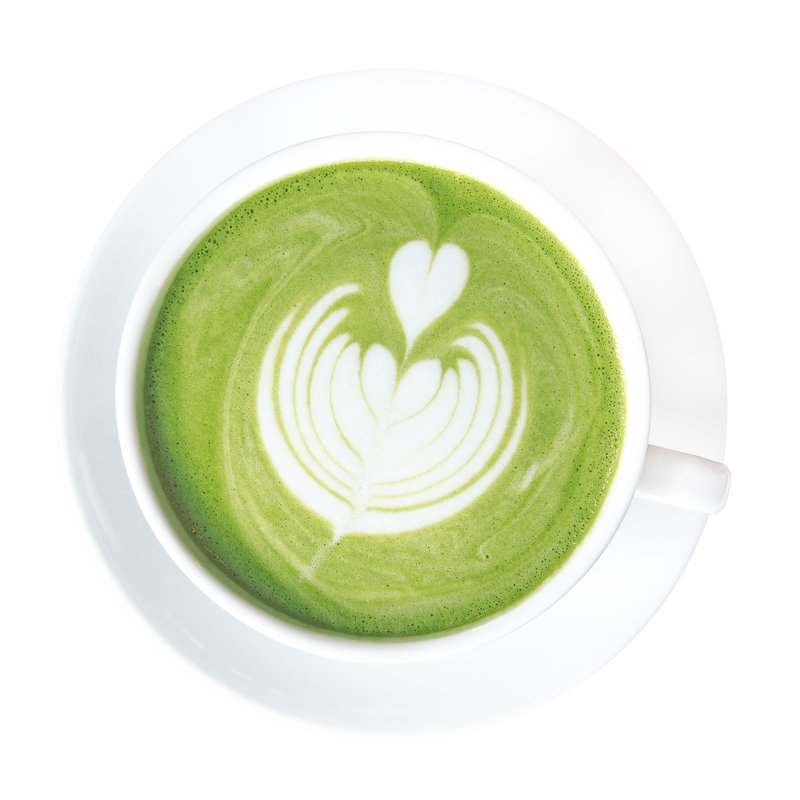 Hot Green Tea by Chansom Pantip - Wrapped Canvas Print, 30cm H x 30cm W