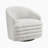 Aleron 30.5" Modern & Contemporary Swivel Chair with Chenille Fabric Upholstery, Metal Reinforced Seat, Foam Cushioned Seating