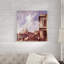 Piazza in Venice by Canaletto - No Frame Square Painting on Wood