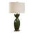  Curhan Green Glaze Table Lamp