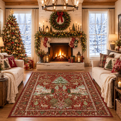 Tapis Christmas Forest Wonderland