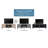 59 In. Wood TV Stand With 2 Storage Cabinets Fits TV's Up To 65 In.-2003689786