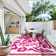 Botho Durable PP Mat for Outdoor Use Area Rug Perfect for Patios, Gardens, and Poolside Areas