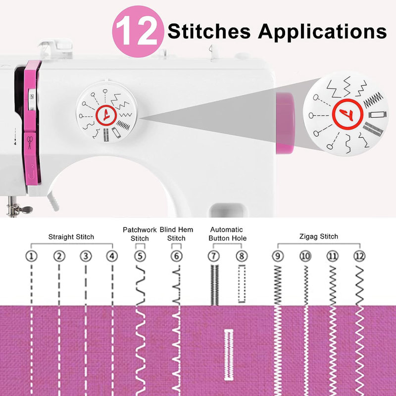 Haitral 12 Stitch Electronic Sewing Machine