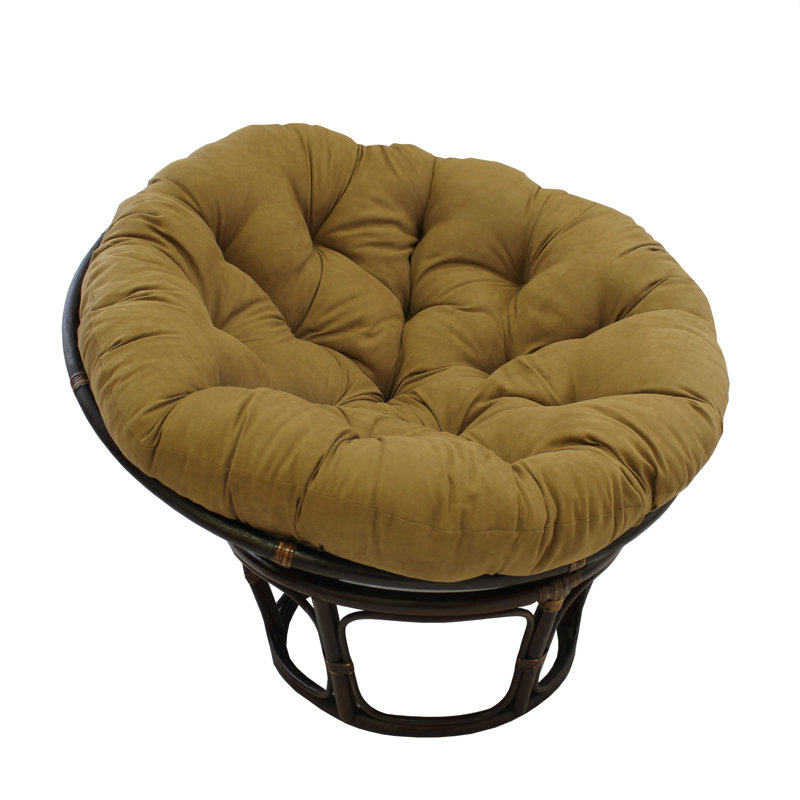 Coussin de papasan, Brun