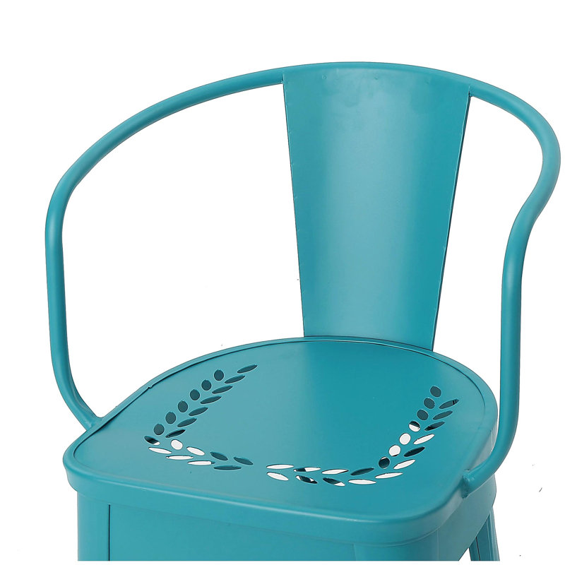 LOURDES 3 PC KD METAL SET, Teal