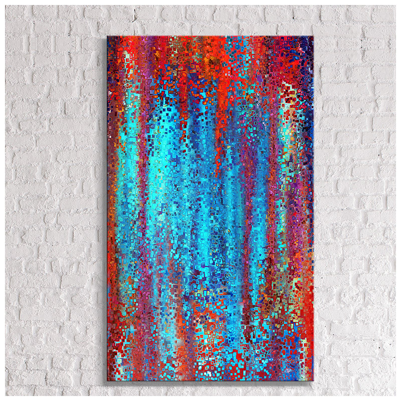 «Great Peace», impression sur toile, H 30 po x l 18 po x P 1 po, Toile tendue