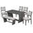 6-Piece Dining Table Set