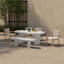 Ansel 39.37'' Concrete Outdoor Dining Table-109248293