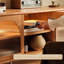 Meuble télé style japonais en bois massif-106743538