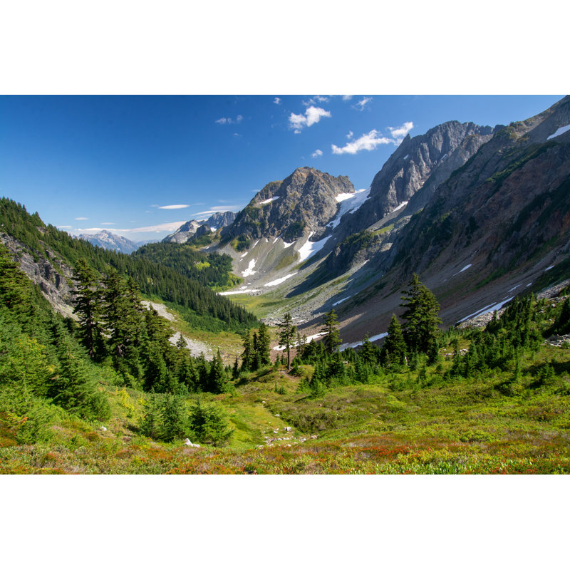 Baines North Cascades National Park by Dypics - Wrapped Canvas Print, 20cm H x 30cm W x 3.8cm D