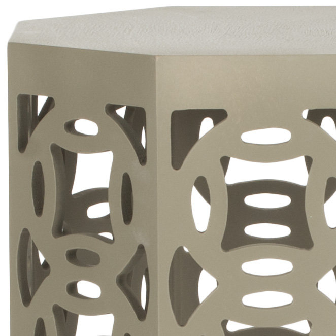 End Table, Perle Taupe