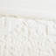Literie en chenille de coton double / grand 3 pièces, chic et décontracté avec des attaches et une couette à boutons, fermeture à attaches blanches-118640933-118640932