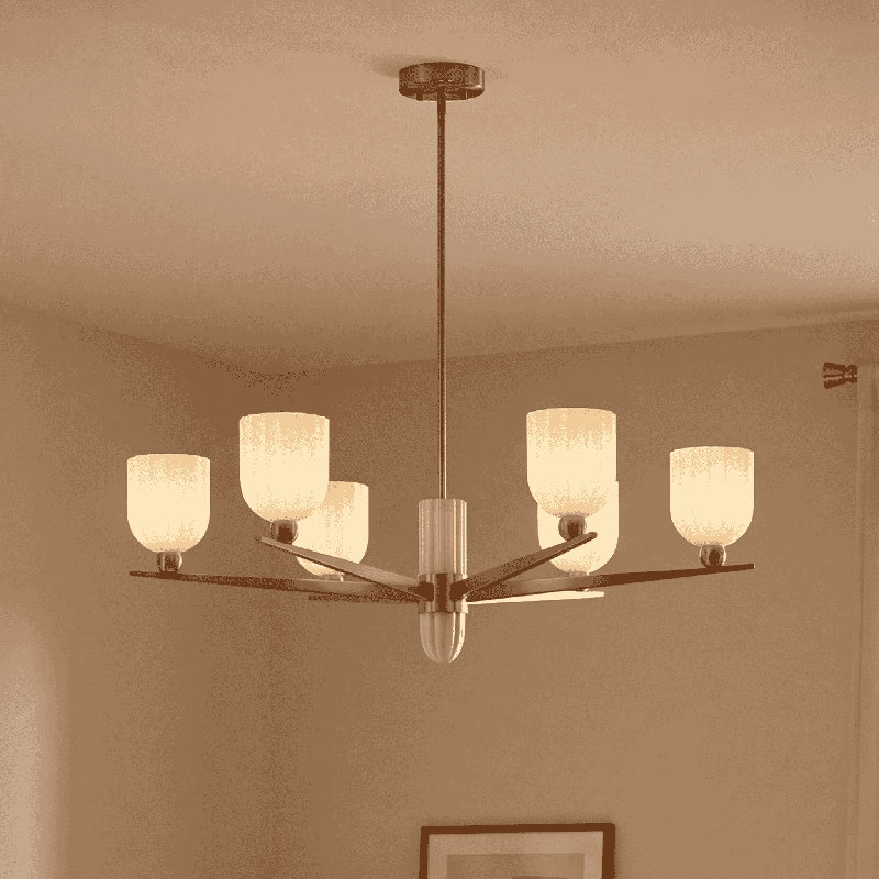 1-Light Pendant in Matte Black, Matte Black