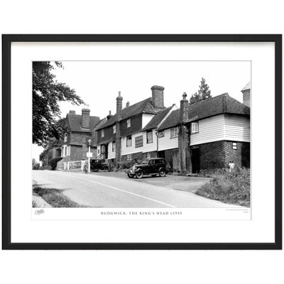 Rudgwick, the King's Head C1955 1 Piece Single Picture Frame Wall Art