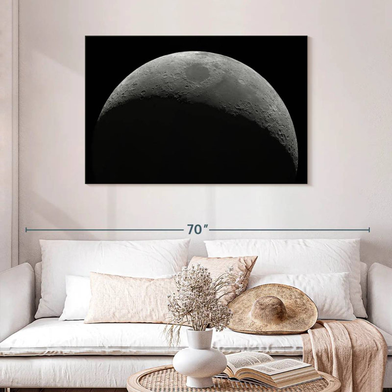 Oberle Dull Moon, 30" H x 45" W