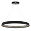Matte Black LED Chandelier – Modern Minimalist Dimmable Ceiling Light Fixture-1172230943-1172230941