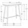 Mequon Solid Wood Base Dining Table