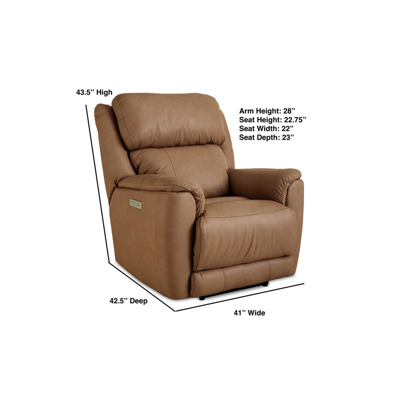 Fauteuil inclinable Willow, Brun