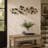 Metal Long Textured Leaf Home Wall Decor with Multiple Shades