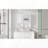 Wall Mounted Mirror Medicine Cabinet with Adjustable Shelf-262401768