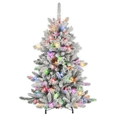 54' Lighted Fir Christmas Tree