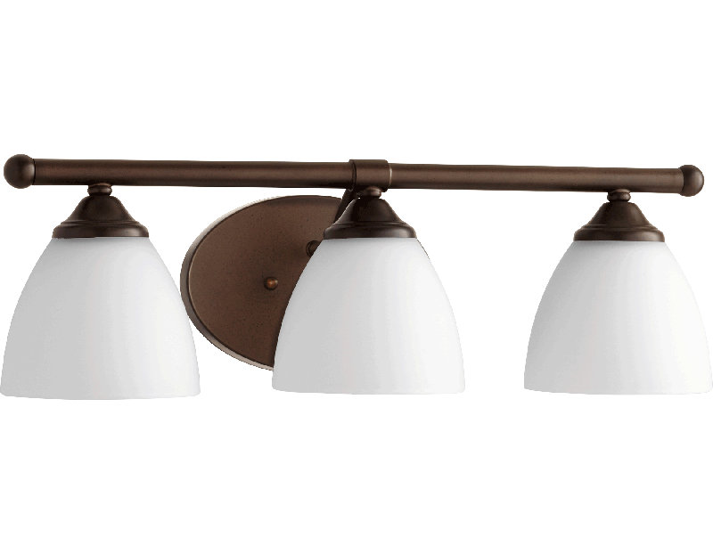 Polito 3 - Light Dimmable Vanity Light, Oiled Bronze