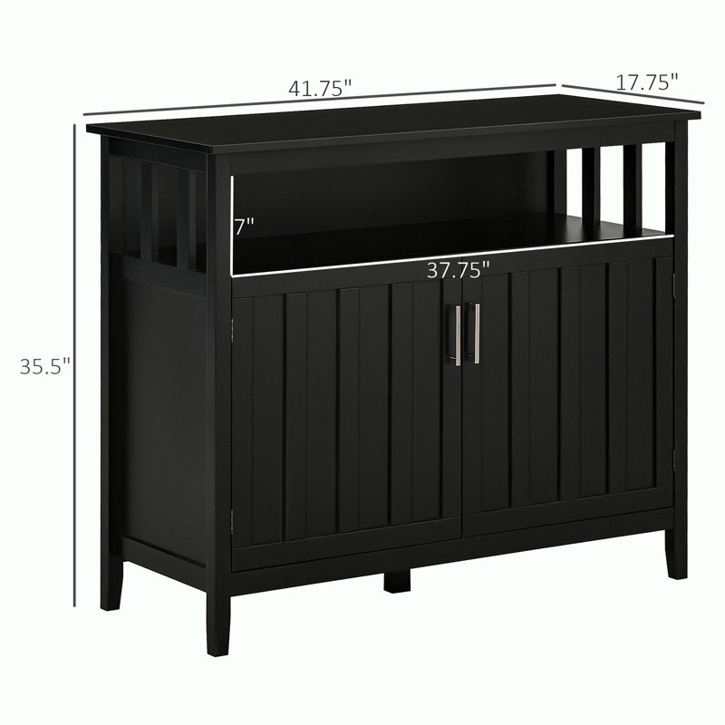 Console avec rangement et 2 portes