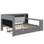 Lit de jour tout-en-un avec tablettes de rangement, lit gigogne-638661103