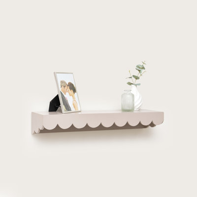 Aburto Wood Floating Shelf