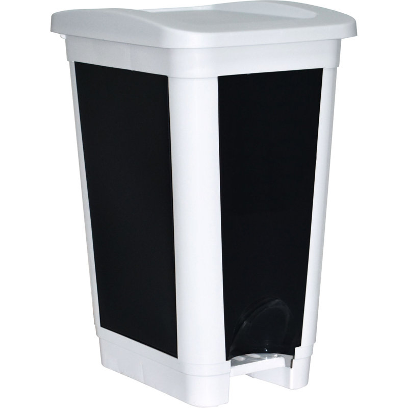 Plastic 50 Litre Step On Rubbish Bin