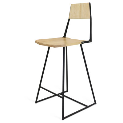 Counter Stool with Metal Frame