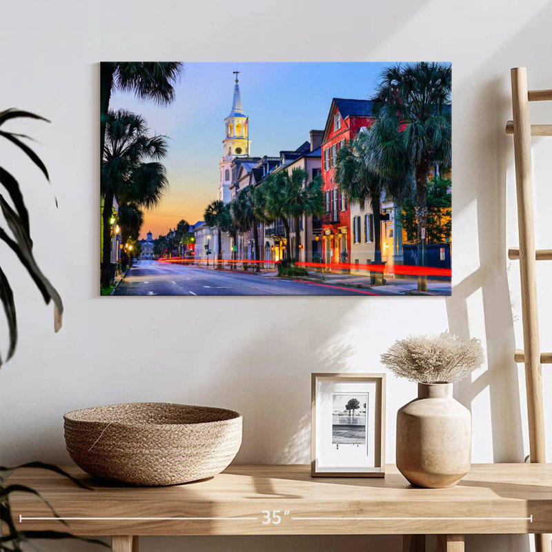 Harpa Charleston Cityscape, 16" H x 24" W