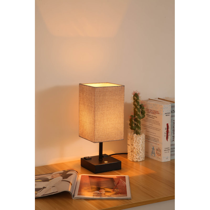 Fusaro Metal USB Table Lamp