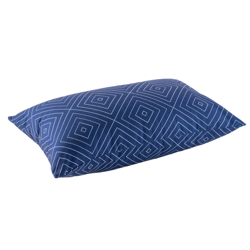 Coussin lombaire extérieur bleu marine Geo