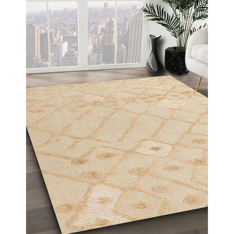 Abstract Indoor Rug, Round 4'
