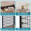 Table de bout pour petite cage de chien, table de bout pour chenil avec tiroir de rangement-1042441200