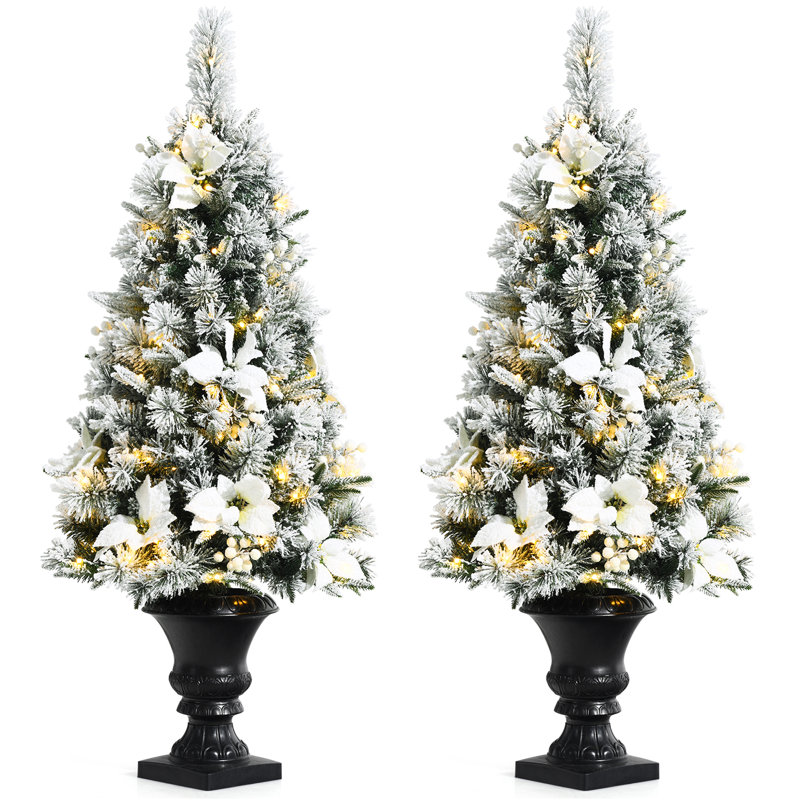 Patiojoy 4' H Lighted Artificial Christmas Tree
