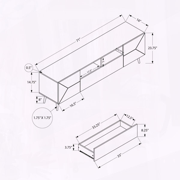 Dimensions du produit
