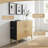 2-Door Storage Cabinet, Accent Sideboard Buffet with Interior Shelving for Living Room, Kitchen, Dining Room, Hallway or Entryway-1522684661