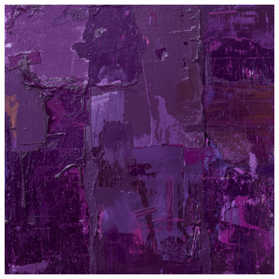 Tapis de bain mauve texturé abstrait