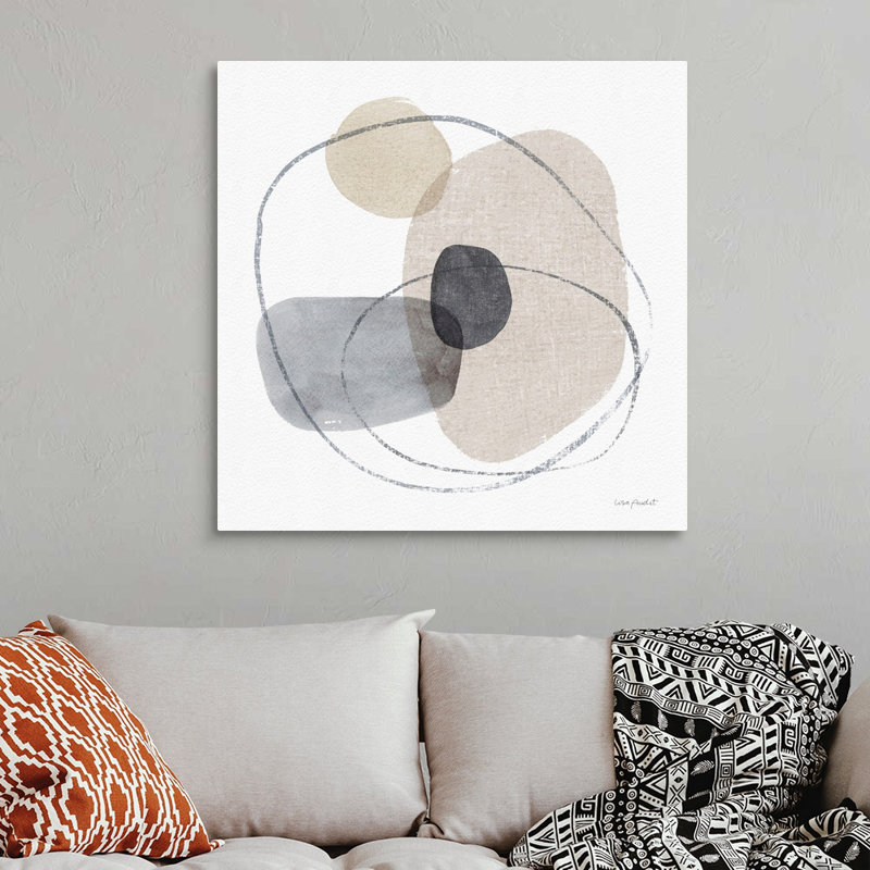 "Think Neutral 11", reproduction d'art par Lisa Audit, Toile tendue, H 36 po x l 36 po, Sans cadre